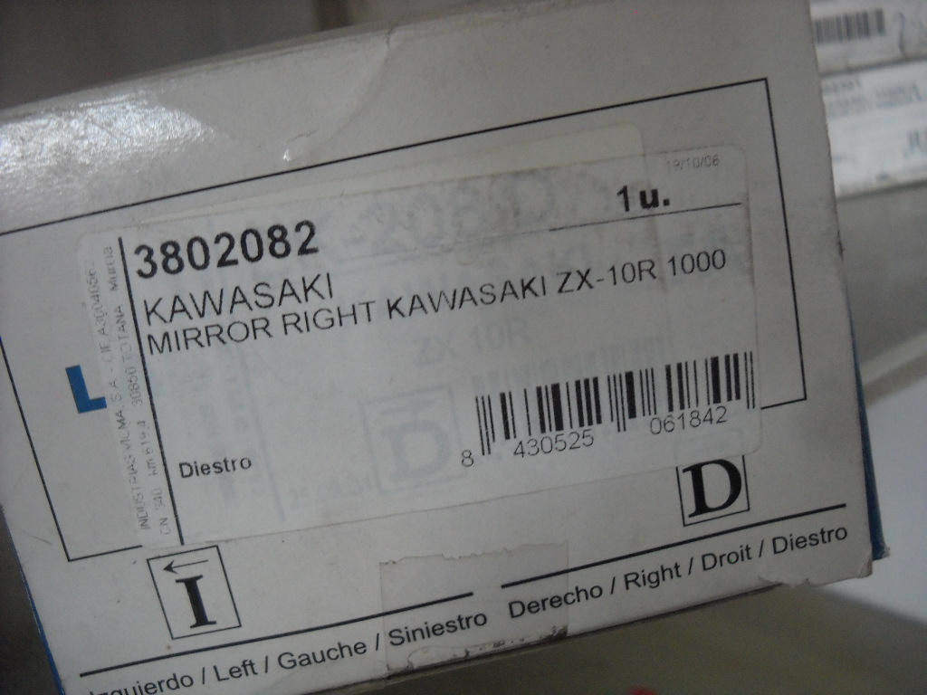 SPECCHIETTO RETROVISORE AFTERMARKET ZX-10R 1000